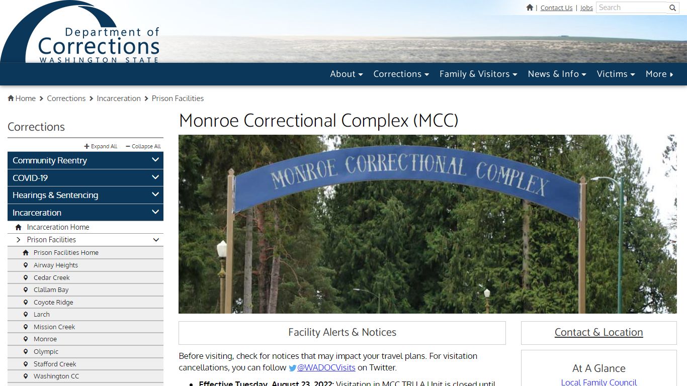 Monroe Correctional Complex (MCC)